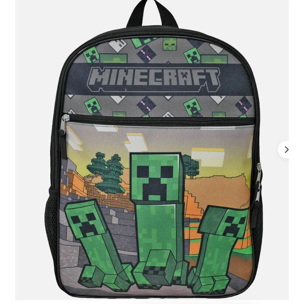 Minecraft backpack creeper